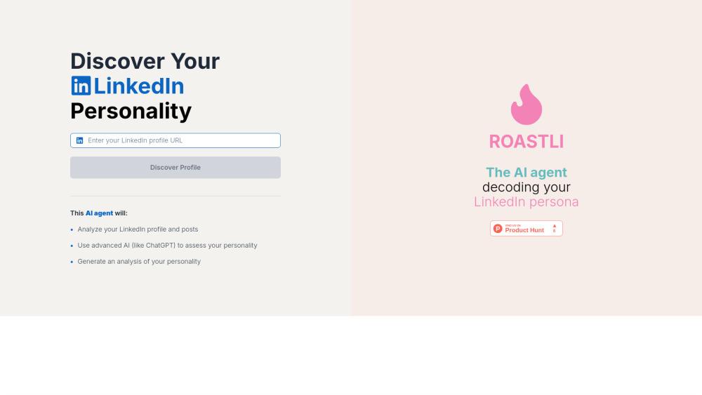 Roastli - AI-Powered LinkedIn Roasts