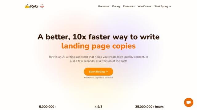 Rytr - Best AI Writer, Content Generator & Writing Assistant