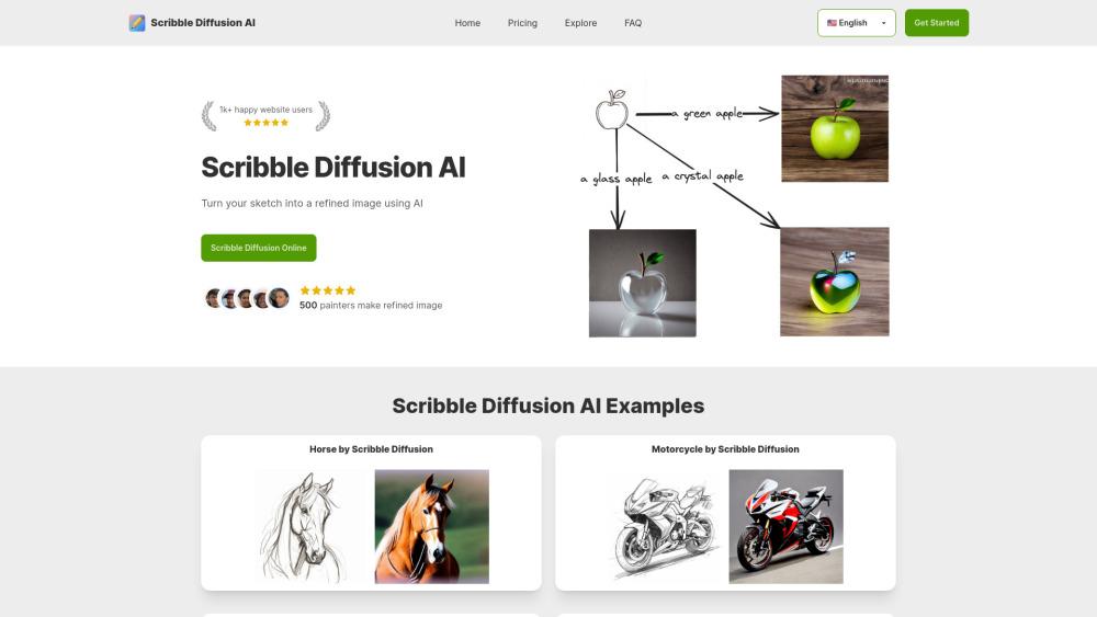 Scribble Diffusion AI