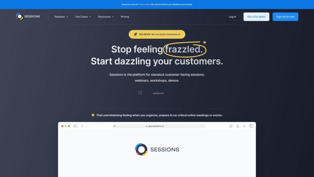 Sessions.us - AI-Powered Meeting Platform