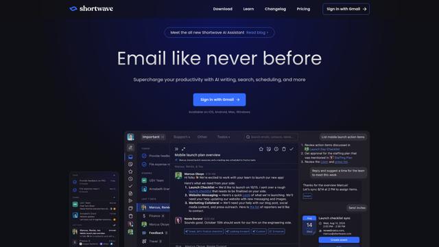 Análise do Shortwave AI Email Assistant: Aumente sua Produtividade