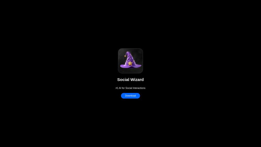 Social Wizard - AI-Powered Social Skills App