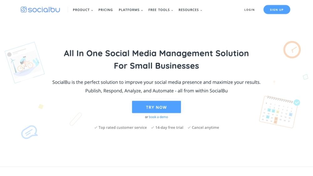 SocialBu - All-in-One Social Media Management Platform