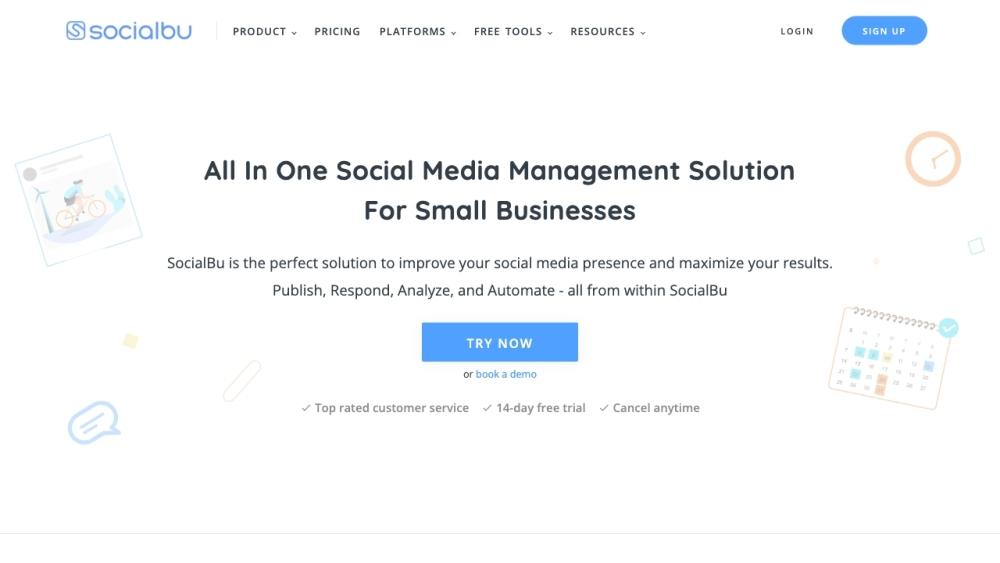 SocialBu - Social Media Management and Automation