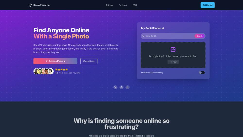 Unlocking Digital Footprints with SocialFinder.ai