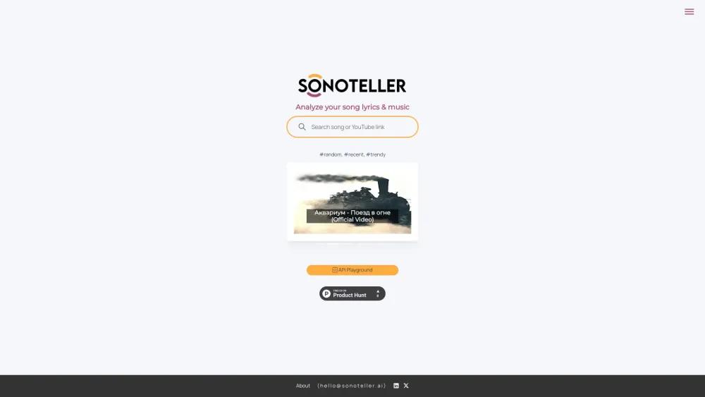 SONOTELLER.AI: AI-Powered Music Analysis Tool