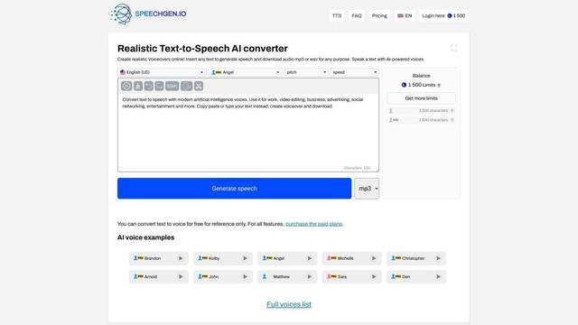 SpeechGen.io 사용법: 완벽한 AI 음성 가이드