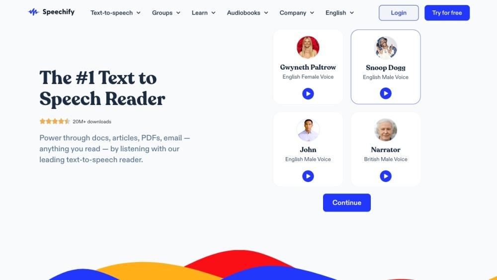 Speechify - AI Text-to-Speech App