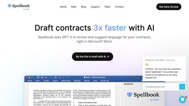 Spellbook - AI Contract Drafting & Review
