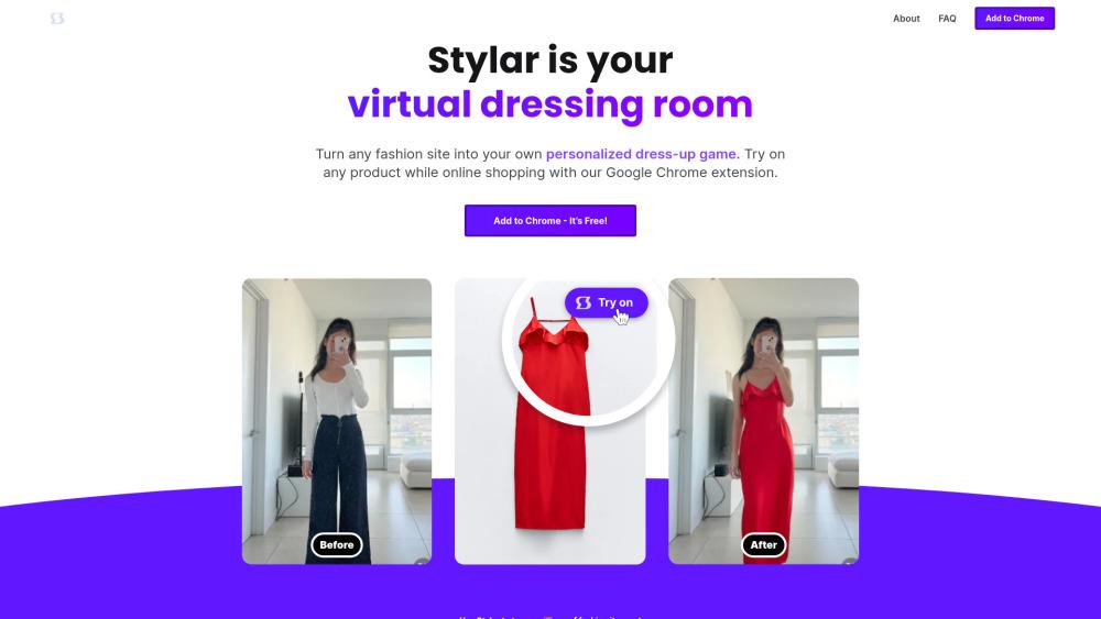Stylar - Virtual Clothing Try-On Made Easy