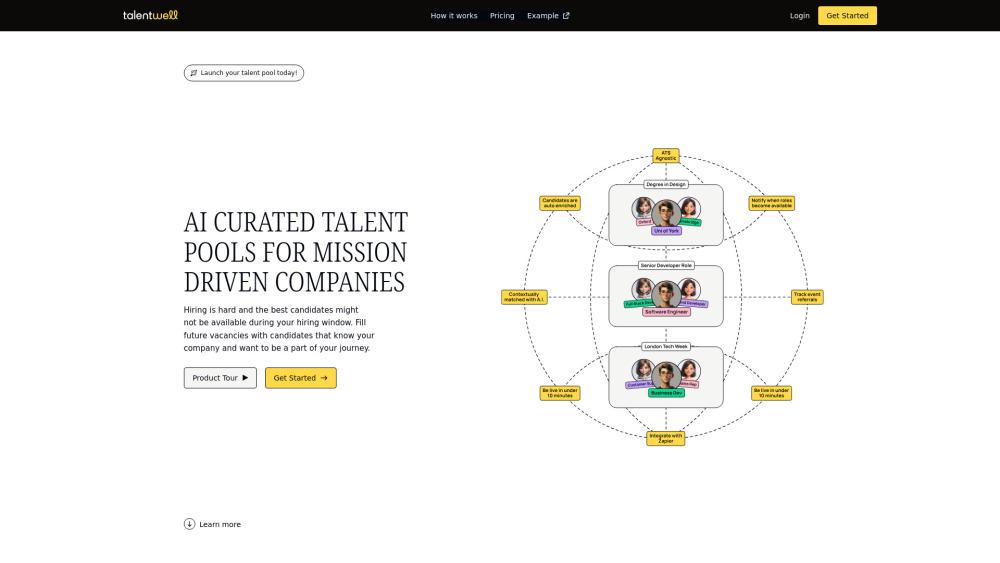 TalentWell - AI-Powered Talent Pool Management