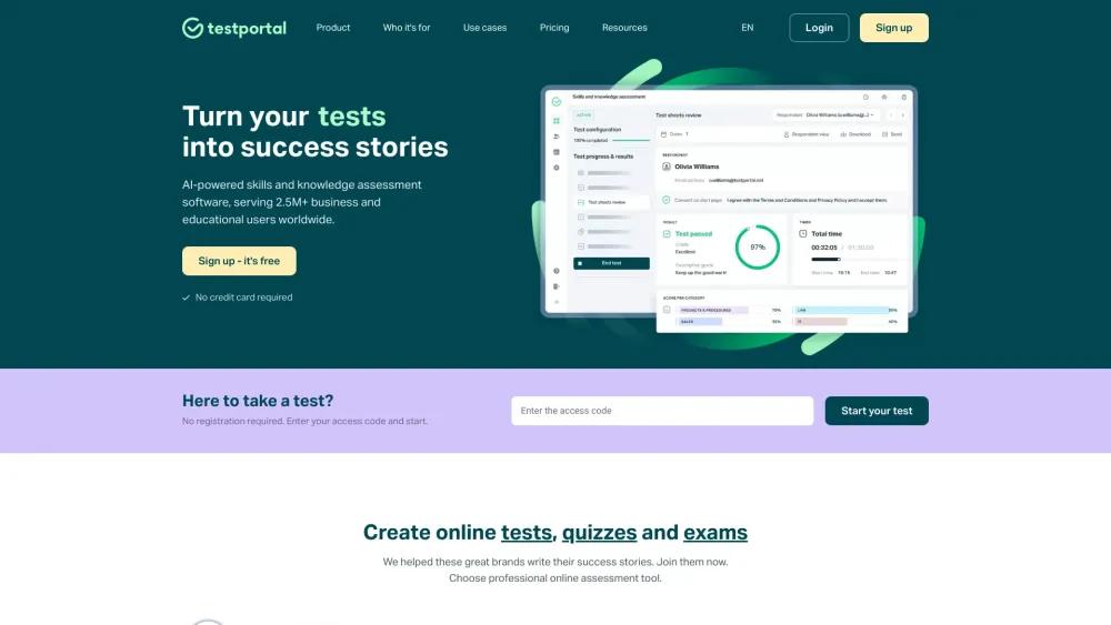 Testportal - AI-powered Online Assessment Platform