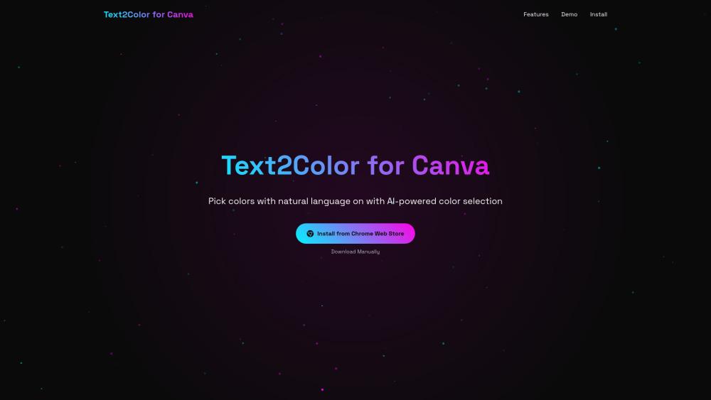 Text2Color for Canva