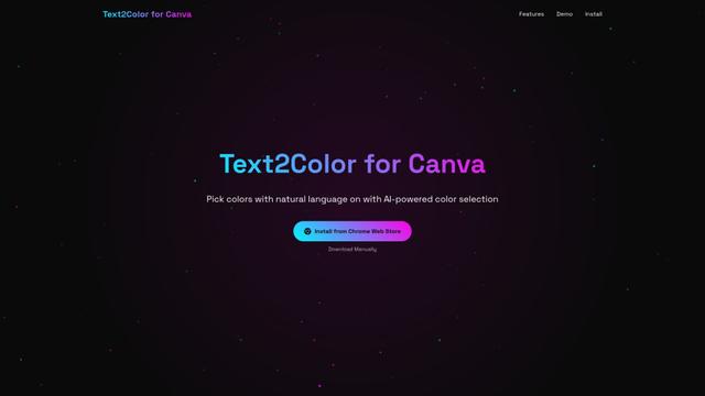 Text2Color for Canva