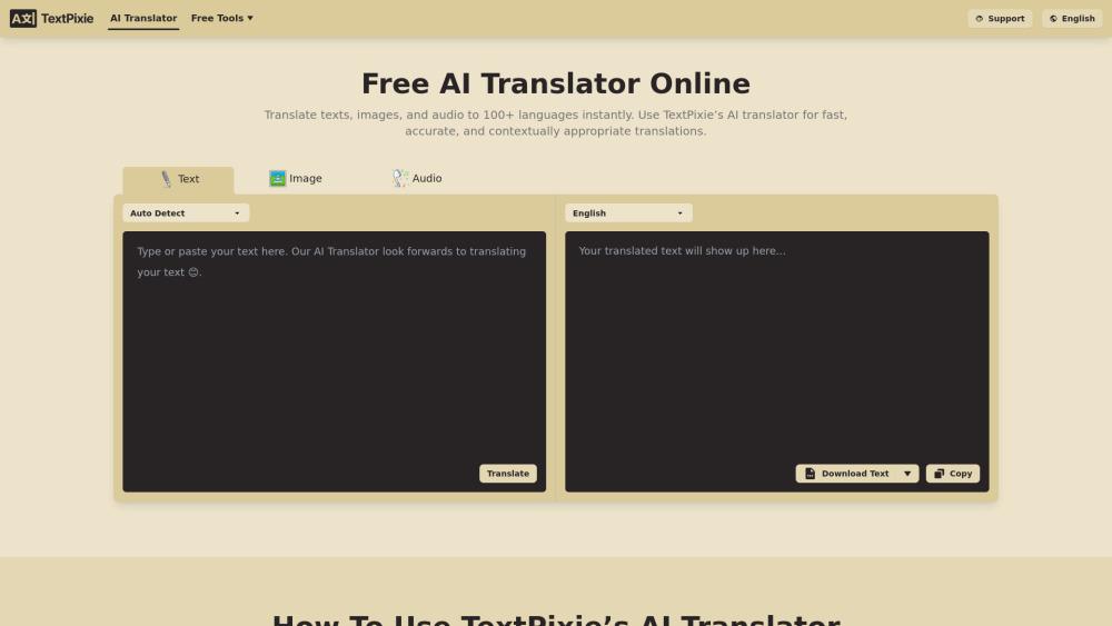 TextPixie AI Translator