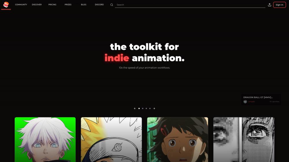 Toona - AI-Powered Animated Manga Creation