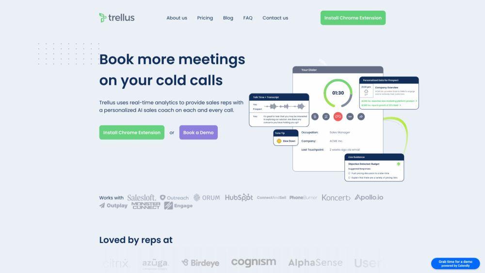 Trellus AI - Real-time Sales Assistant for Enhanced Performance