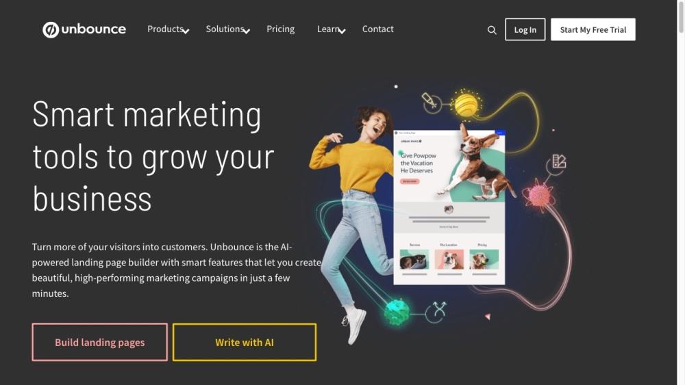 Unbounce - AI-Powered Landing Page Builder & Conversion Optimization