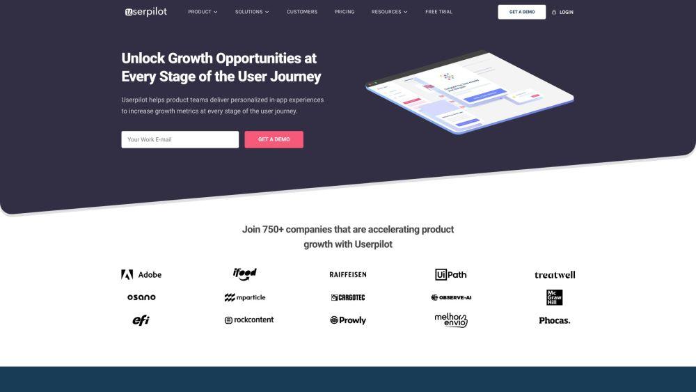 Userpilot - SaaS Growth Platform for Personalized Experiences