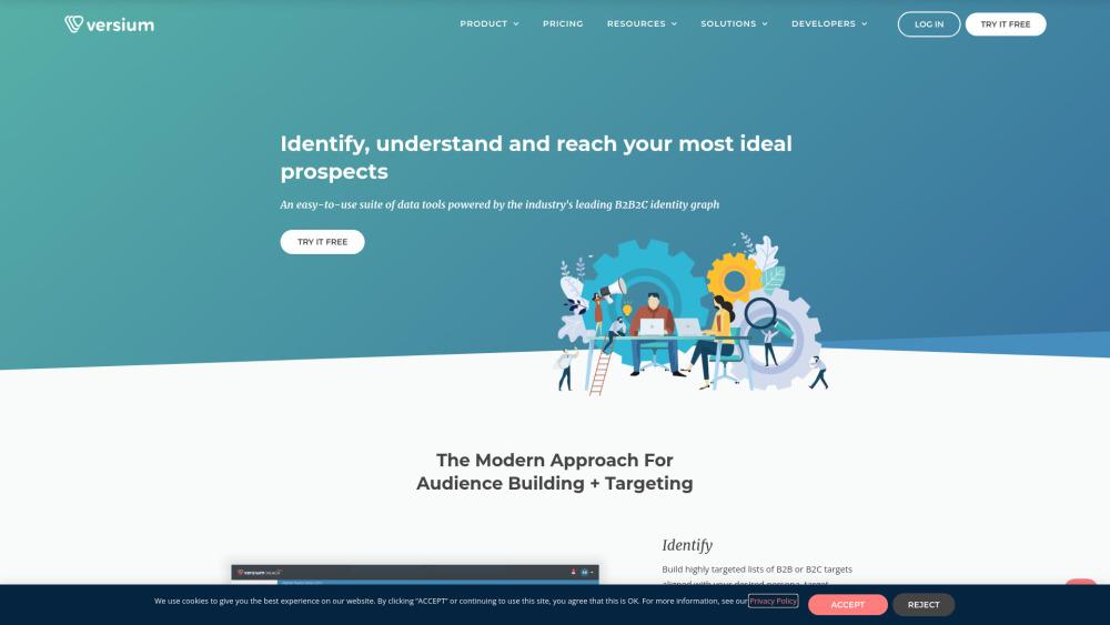 Versium - AI-Powered Marketing Audience and Targeting Platform