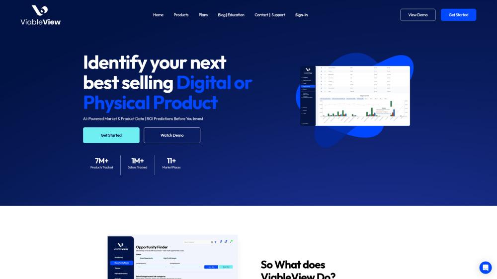 ViableView - Unlocking Profitable Product Opportunities with AI