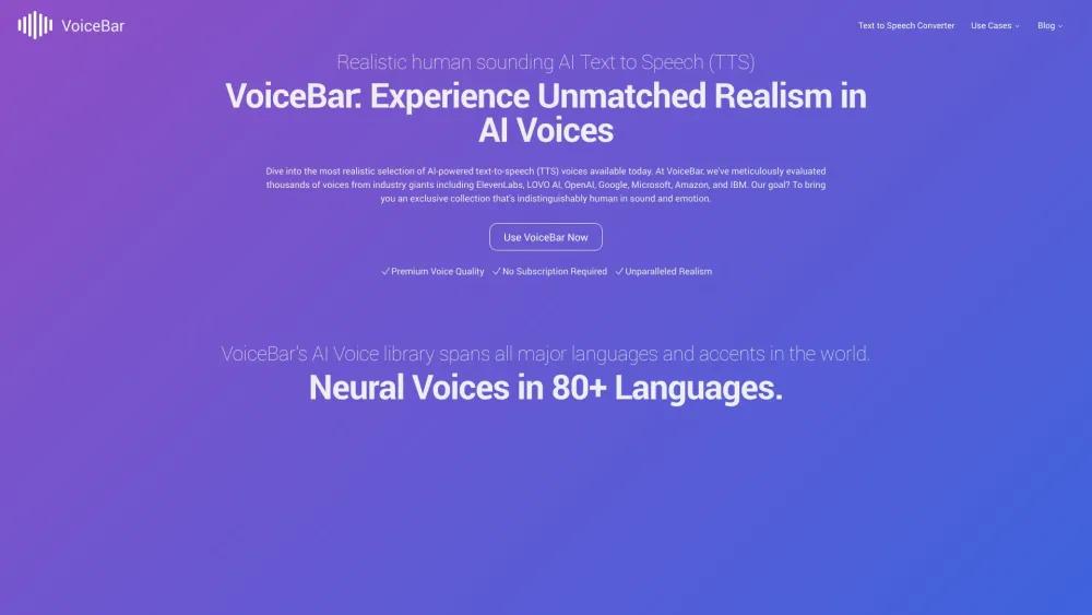 VoiceBar