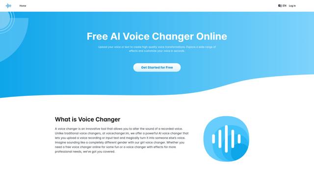 VoiceChanger.im: AI Voice Cloner & Text to Speech Free Online
