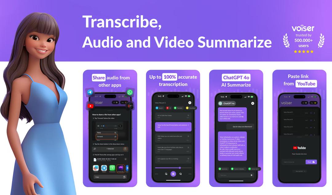 Voiser AI: Transcriber Summarizer