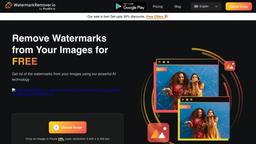 WatermarkRemover.io 사용법: AI 기반 이미지 편집