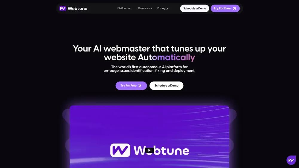 Webtune AI: Autonomous On-Page SEO Optimization