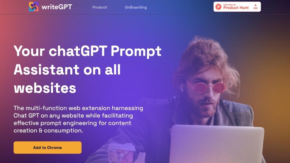 writeGPT - OpenAI's GPT prompt assistant