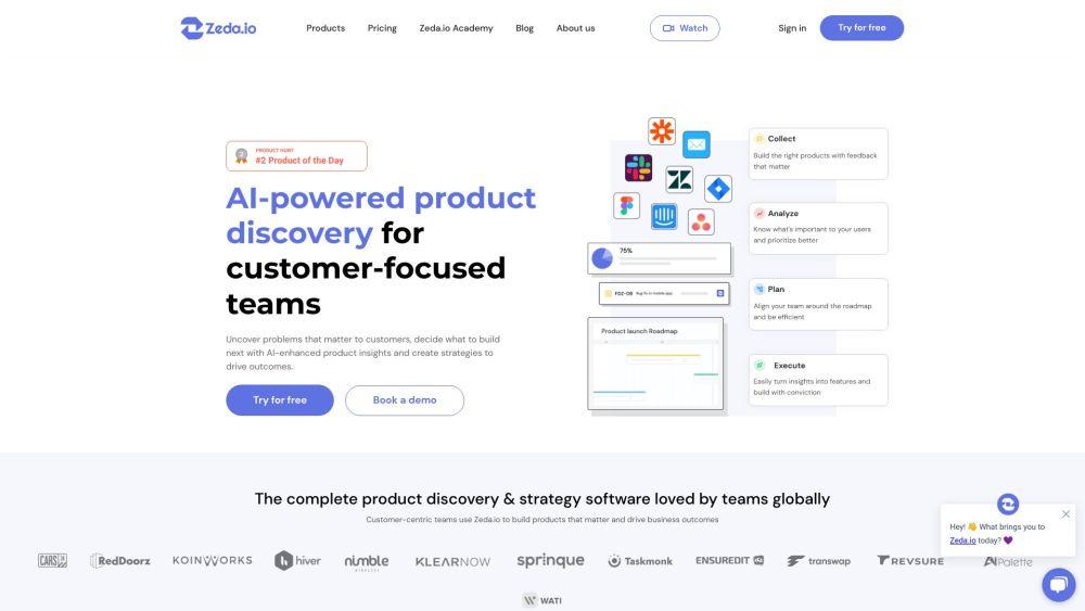 Zeda.io - AI-Driven Product Discovery Platform