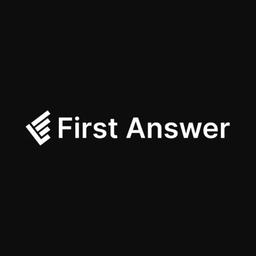 First Answer