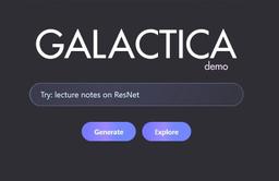 Galactica Demo