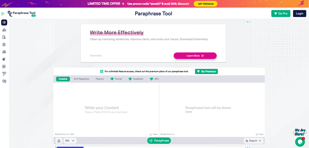 Paraphrase Tool - AI Rephraser for Unique Content