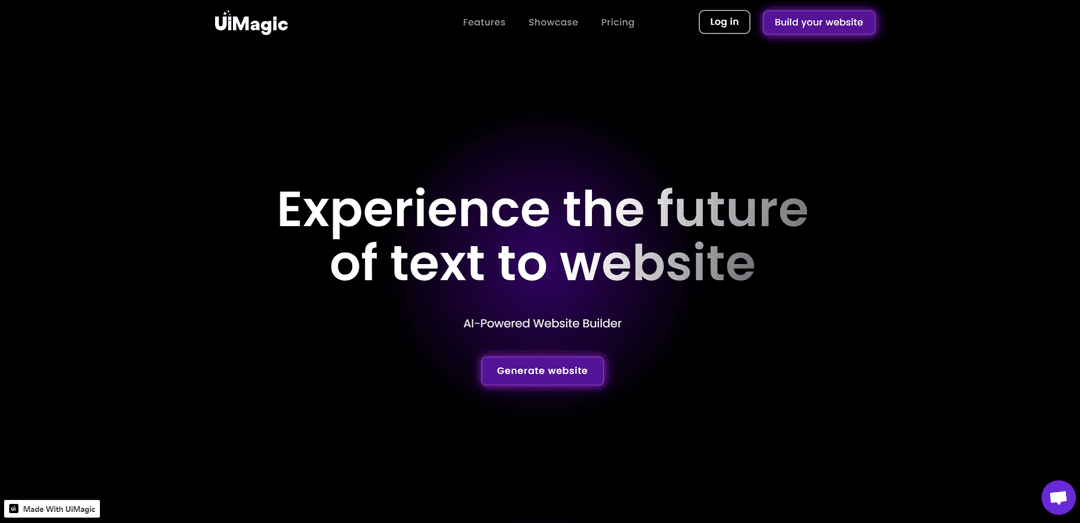 UiMagic - AI Web Design Tool for Stunning Websites