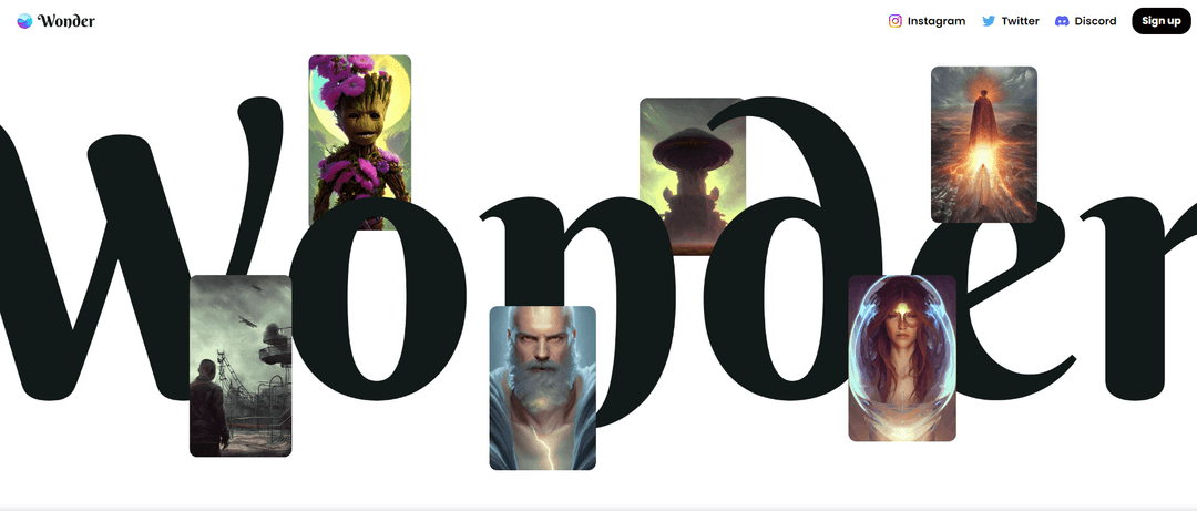 Wonder AI Art Generator - AI Powered Art Creation