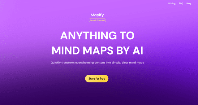 如何使用 Mapify：AI 驅動的心智圖製作指南