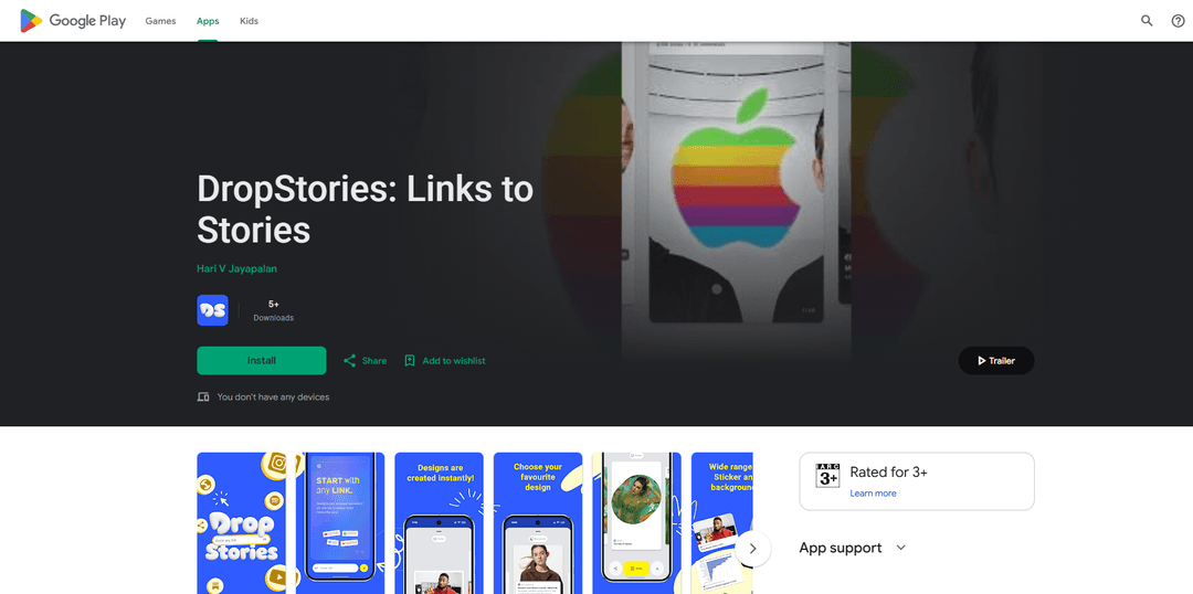 DropStories