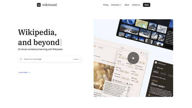 Recensione WikiWand: Rivoluzionare la Navigazione di Wikipedia