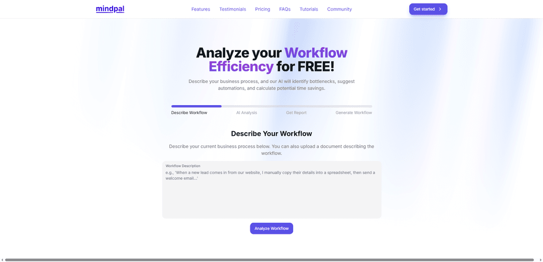 Workflow Efficiency Analyzer