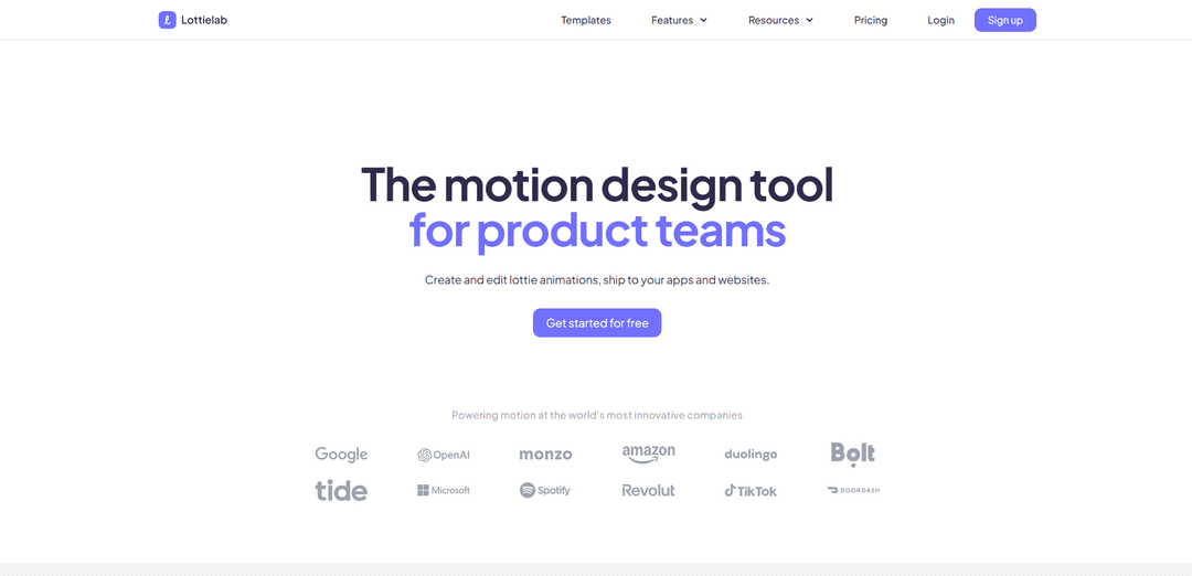 Lottielab (Magic Animator - now live)