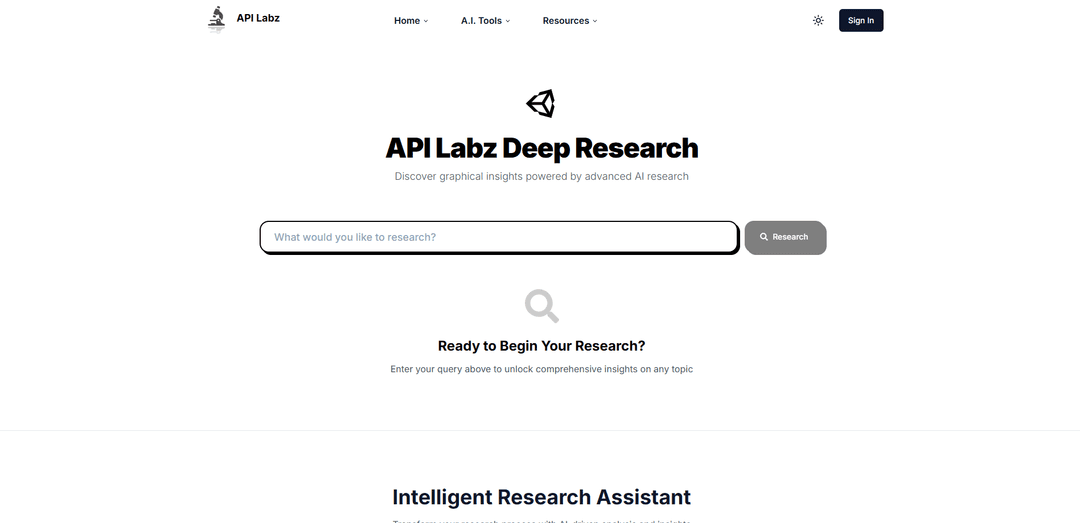 API Labz - Deep research