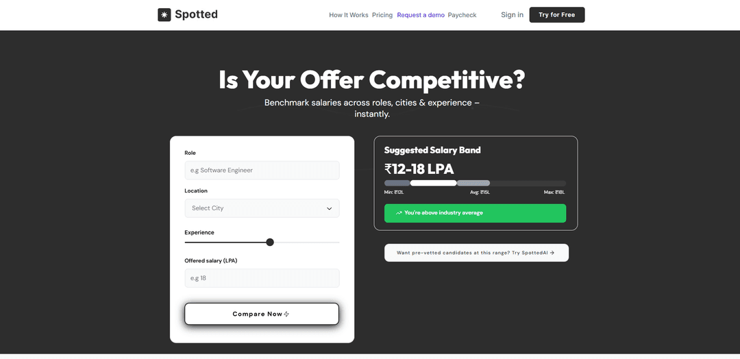Paycheck by Spotted AI