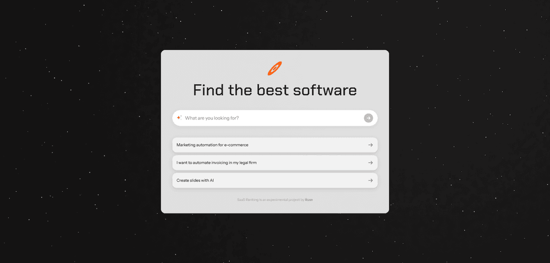 SaaS Ranking