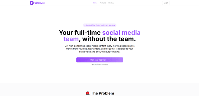 Virallyst: AI CMO