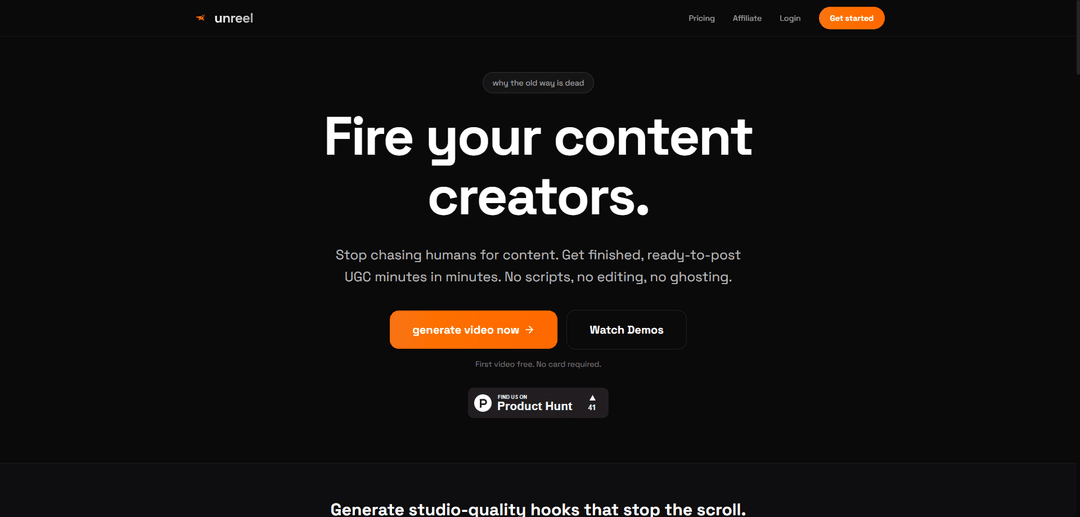 Unreel UGC