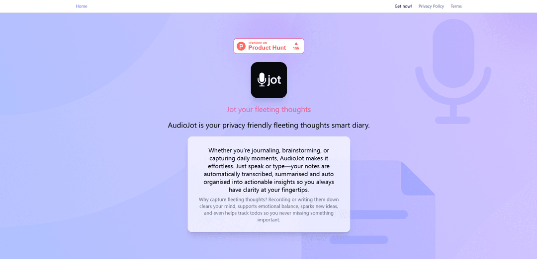 AudioJot