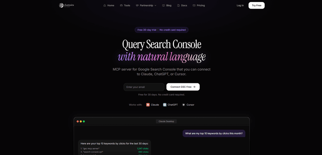 Ekamoira Google Search Console MCP