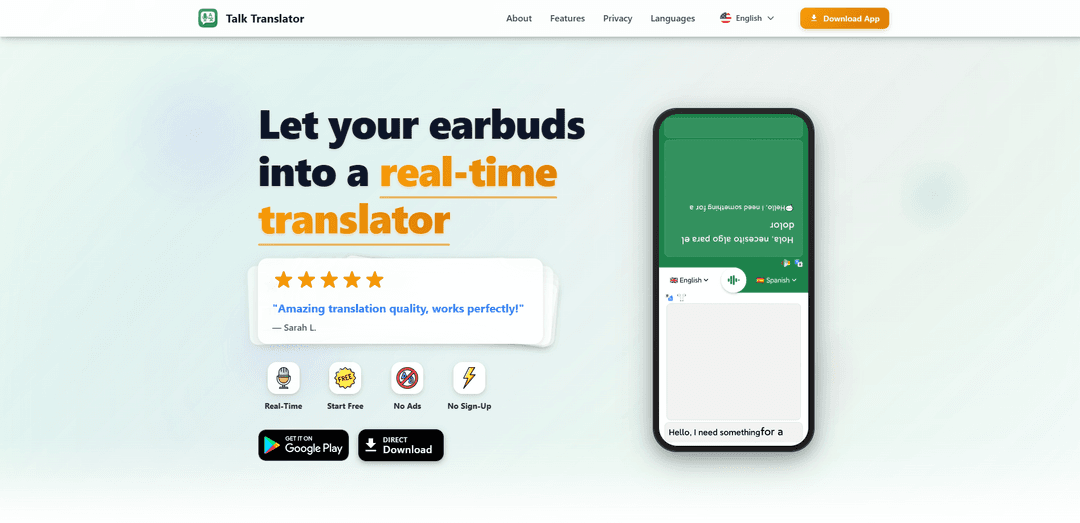 Talking Translator